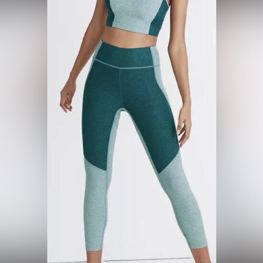 Outdoor Voices & Madewell size medium. Teal leggings